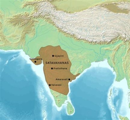 サタヴァーハナ朝によるアーンドラ地方の征服：インド南部の古代王朝の台頭と文化交流の始まり